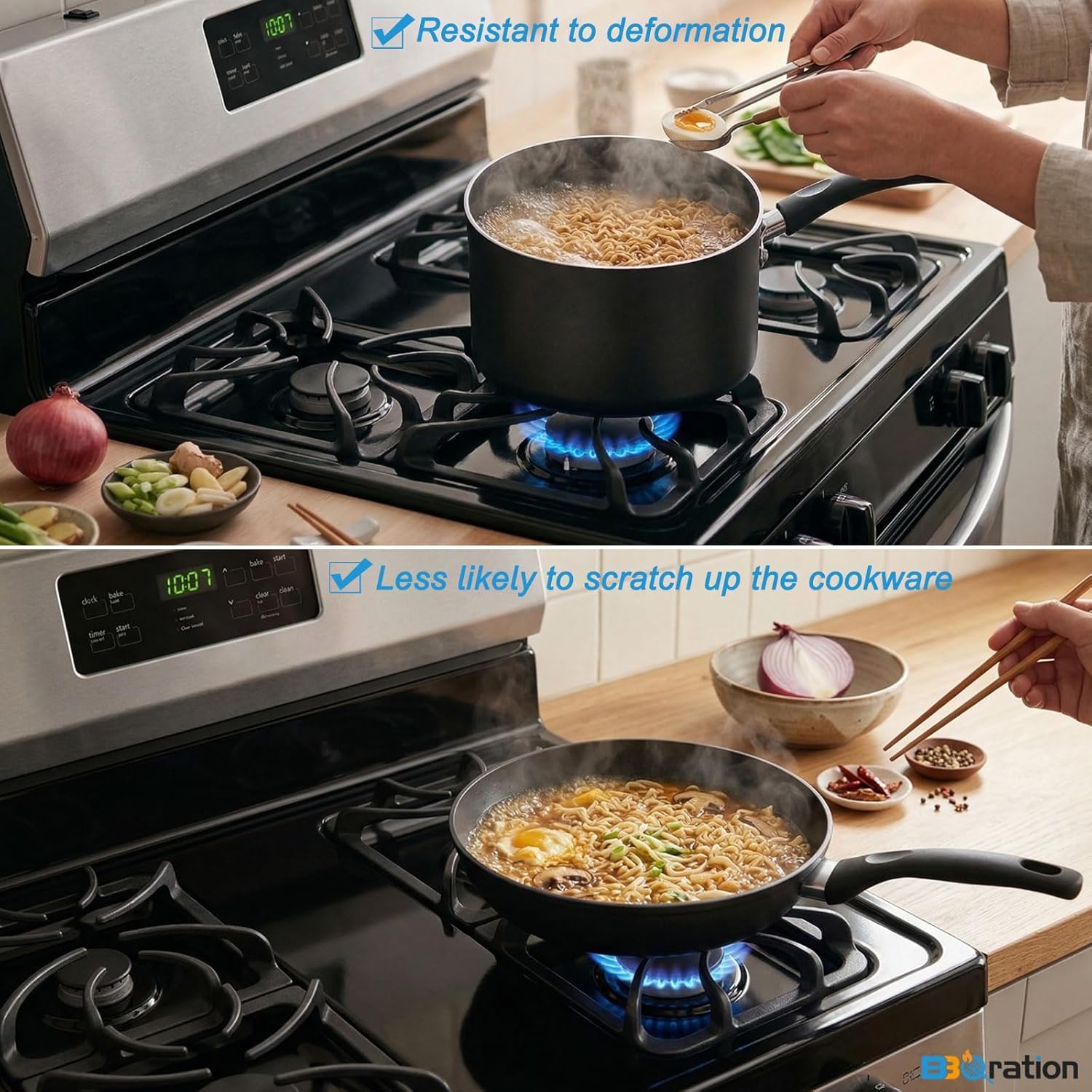 316202405 Gas Stove Grates Replacement for Frigidaire Kenmore Range Top Gas Stove Replacement Grates, 1-Pack Cast Iron Stove Burner Grates
