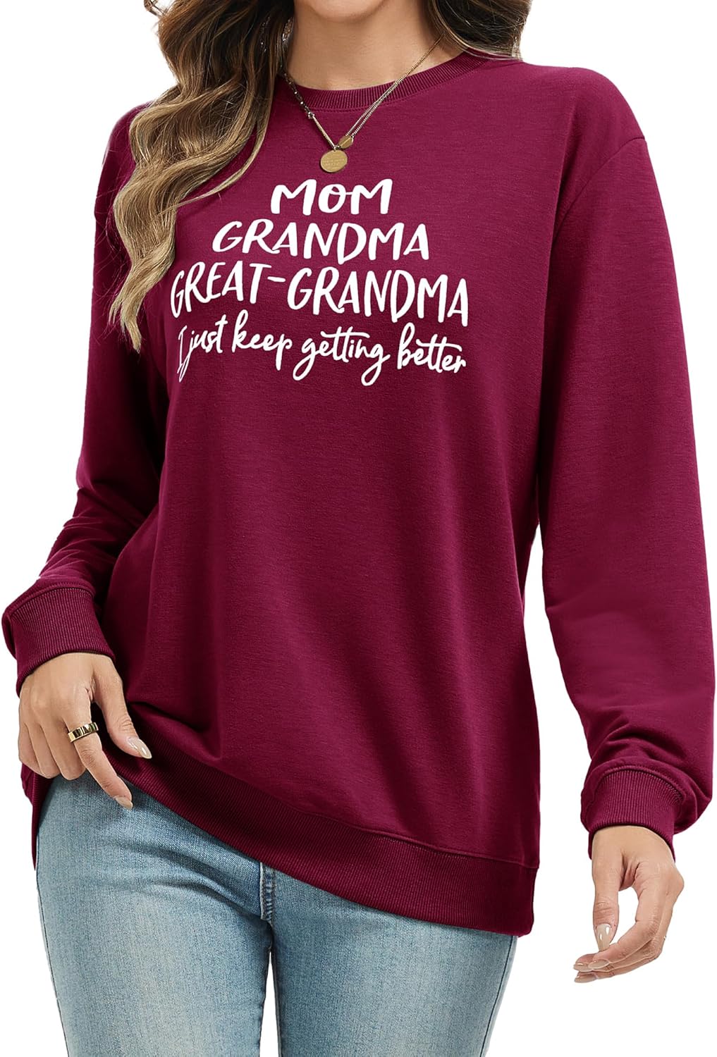 レディース Great Grandma スウェットシャツ フリース裏地 クルーネック 長袖 Gigi ギフト インスピレーショナル格  ビューティフルシャドーバーガー｜裏毛スウェットワンピース｜ウィメンズ｜グラニフ(graniph)公式オンラインストア レディース Great  Grandma スウェット ... レディース Great Grandma スウェットシャツ フリース裏地 クルーネック 長袖 Gigi ギフト インスピレーショナル格