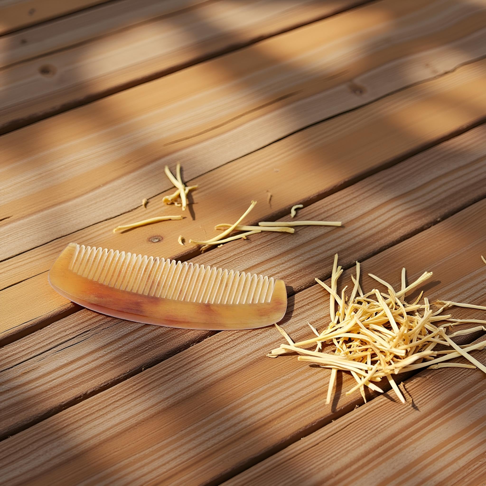 1pc Natural Ox Horn Comb Of Hair No Static Health Care Hair Brush Hairdressing Comb For Hairs,Size2,Hairs Cares,Small in Size,Hairs Combs Beauty and Personal Care,Styling Tools and Appliances