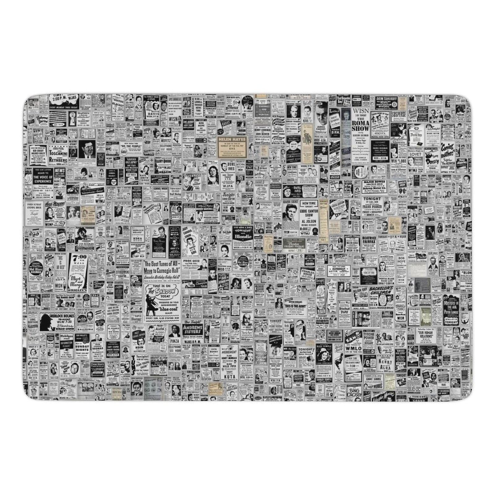 Tapis velours de corail HD épais confortable 150 x 100 cm