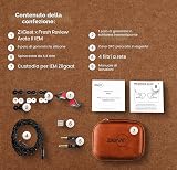 Linsoul ZiiGaat x Fresh Reviews Arete II IEM, 2nd Gen 1DD+4BA Hybrid In Ear Monitor, Wired HiFi Earbuds, Full CNC Aluminum Shell Earphone with Detachable Silver-Plated OFC Cable for Musician (Red) - 8