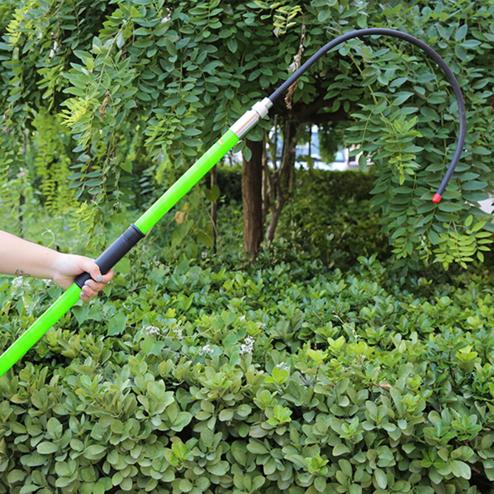 Gancio isolato ad alta tensione, portatile, kit di sicurezza elettrica per elettricisti e installatori, per riparazioni di veicoli, verde (1 m)