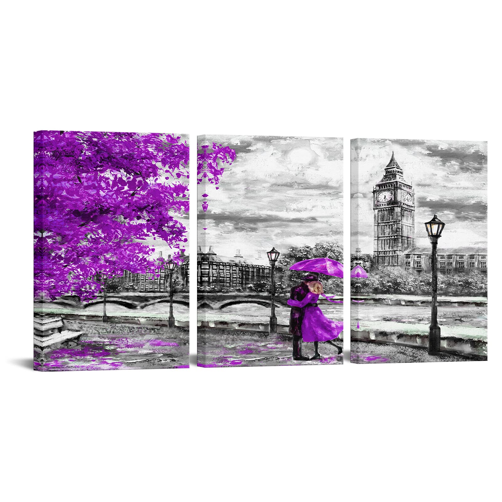 iKNOW FOTO Romantic Canvas Print Wall Art