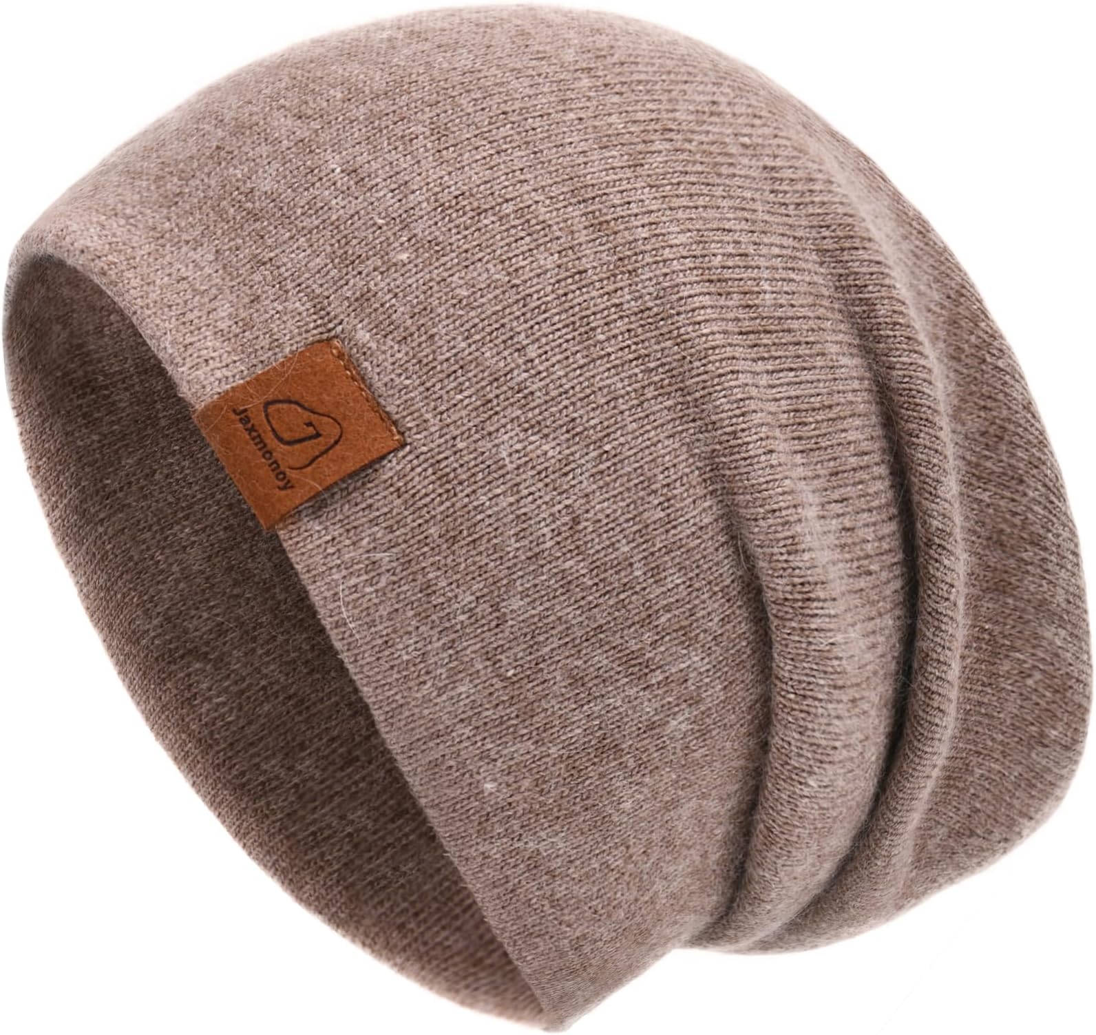 Slouchy Knit Beanies Winter Hats for Women Men Soft Warm Reversible Slouch Cuffed Skull Knitted Beanie Cap