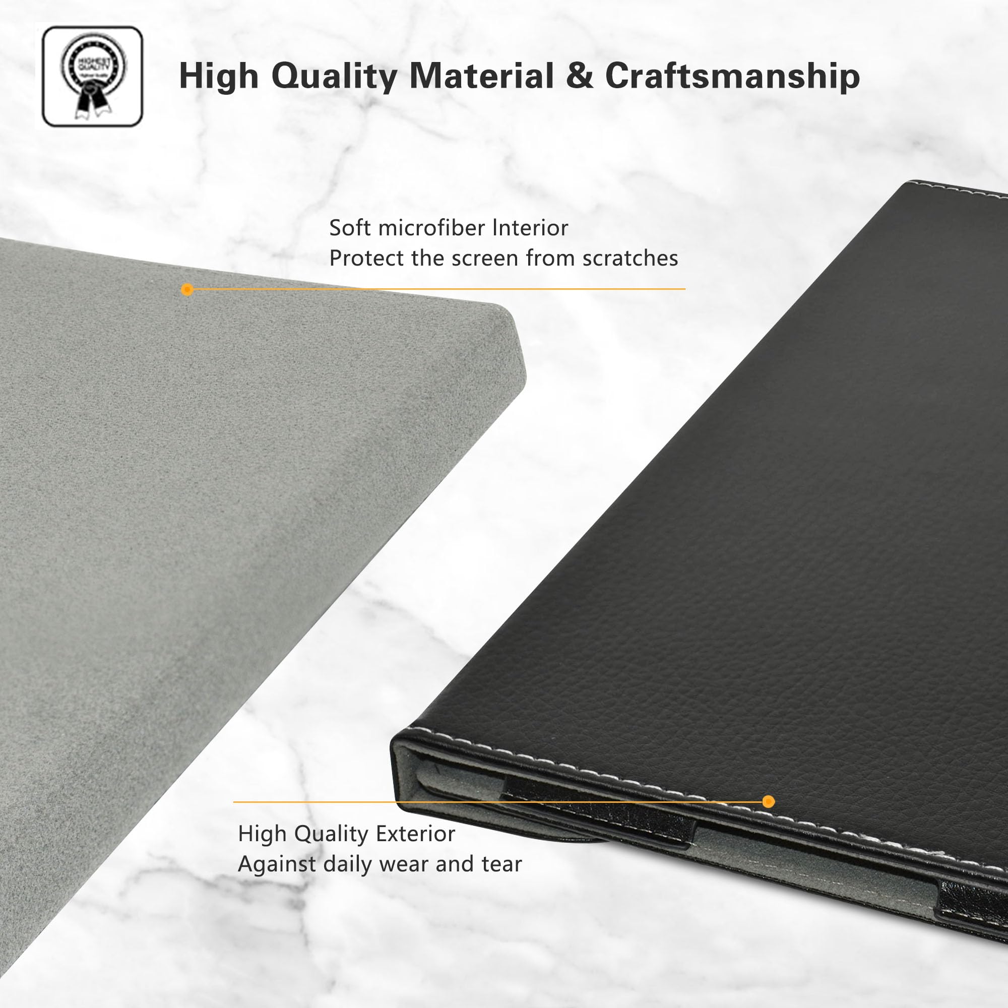 Drehbare Hülle Für Boox Note Air – 360° Rotating Case Mit Standfunktion, Schwarz
