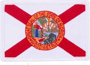 Aazon.co: Florida State Flag Hook Fastener Patch (TF1