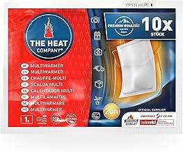 The Heat Company Multi Warmer Heat Pads, Extra Hot Transport Warmer without Adhesive Surface, All Natural, Air Activated, Body Warmer with 20 Hours of Reliable Heat, Pack of 10