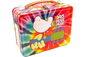 AQUARIUS - Woodstock Tye Die Fun Box Vintage Lunchbox