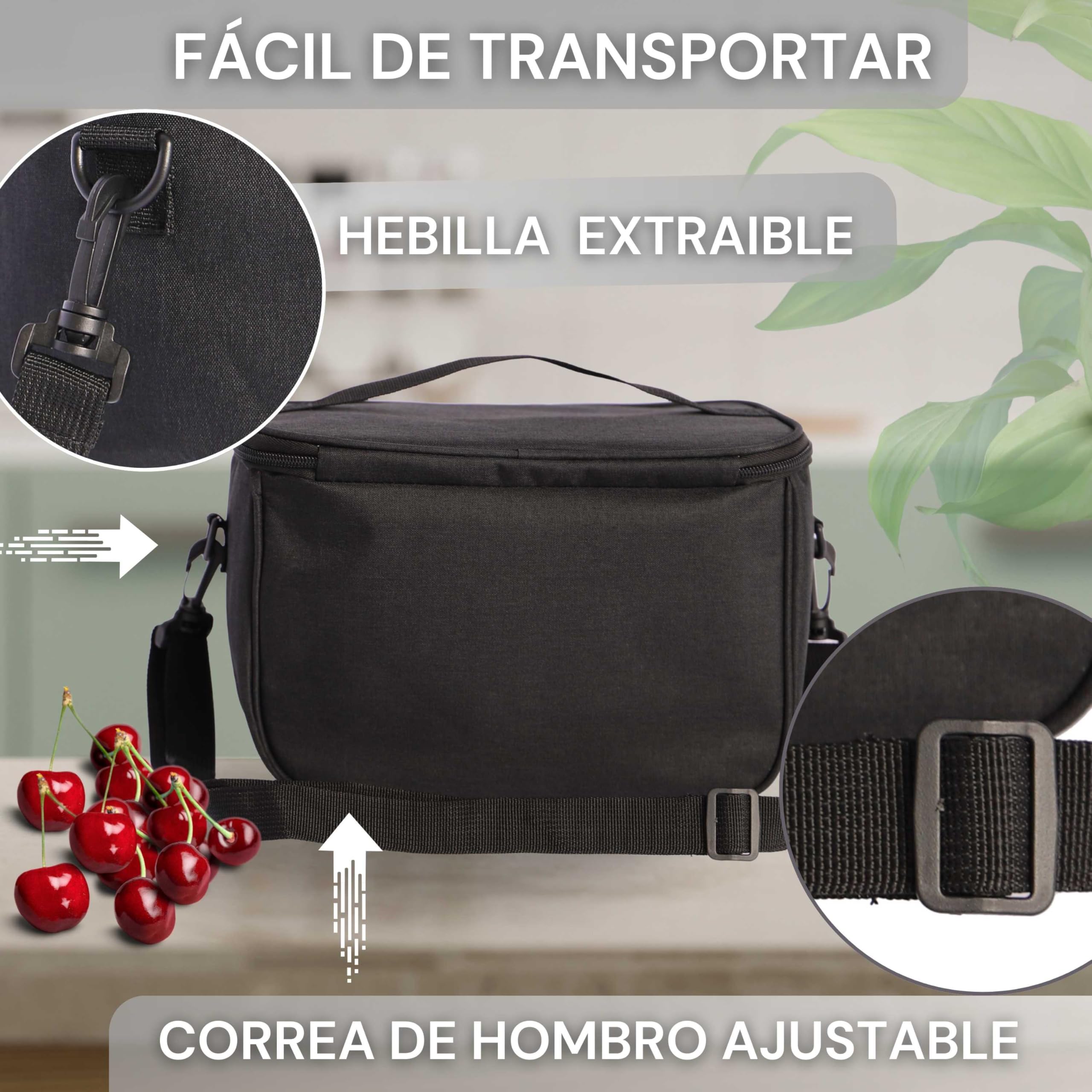 Coronel Tapioca - Bolsa Termica Porta Alimentos - Nevera portatil pequeña - Fiambreras comida trabajo - Lunch box - Bolsa Porta Alimentos - Bolsa merienda - bolsa comida trabajo, Sidney — view 6