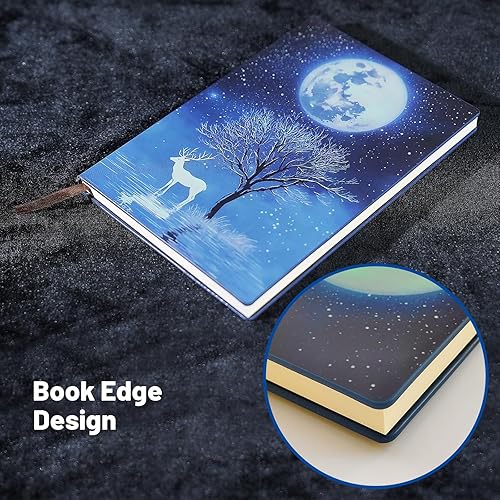 Miniatura 5 de Cuadernos de diario geniales que brillan en la oscuridad, adecuados para niños, niñas y niños como regalo, diario específico para la escuela, bloc