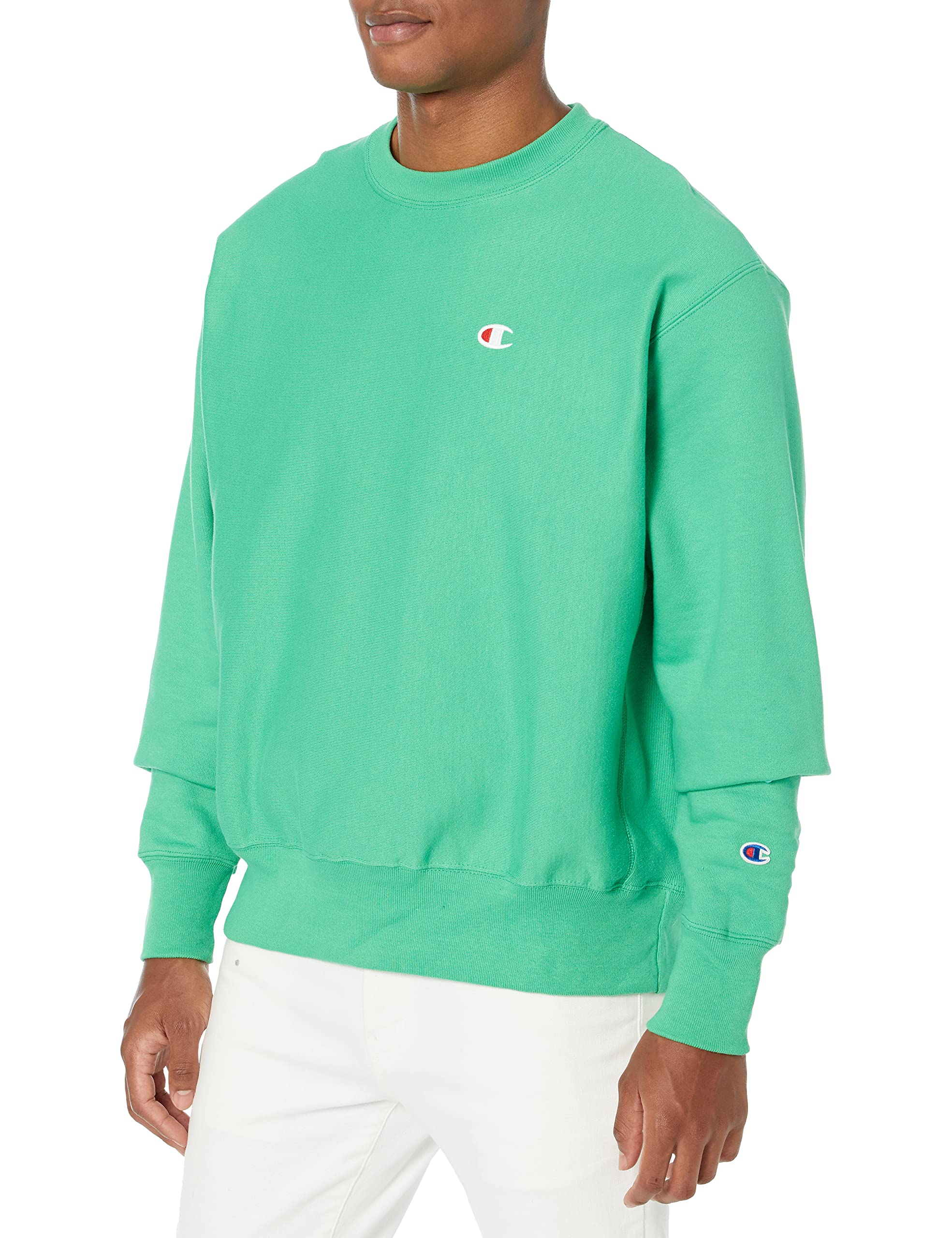 ChampionMen's Printed Reverse Weave Crew Sweatshirt