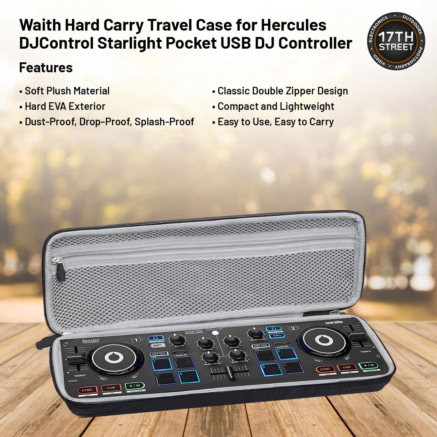 Amazon.com: Hercules DJ Starter Kit - Starlight USB DJ Controller