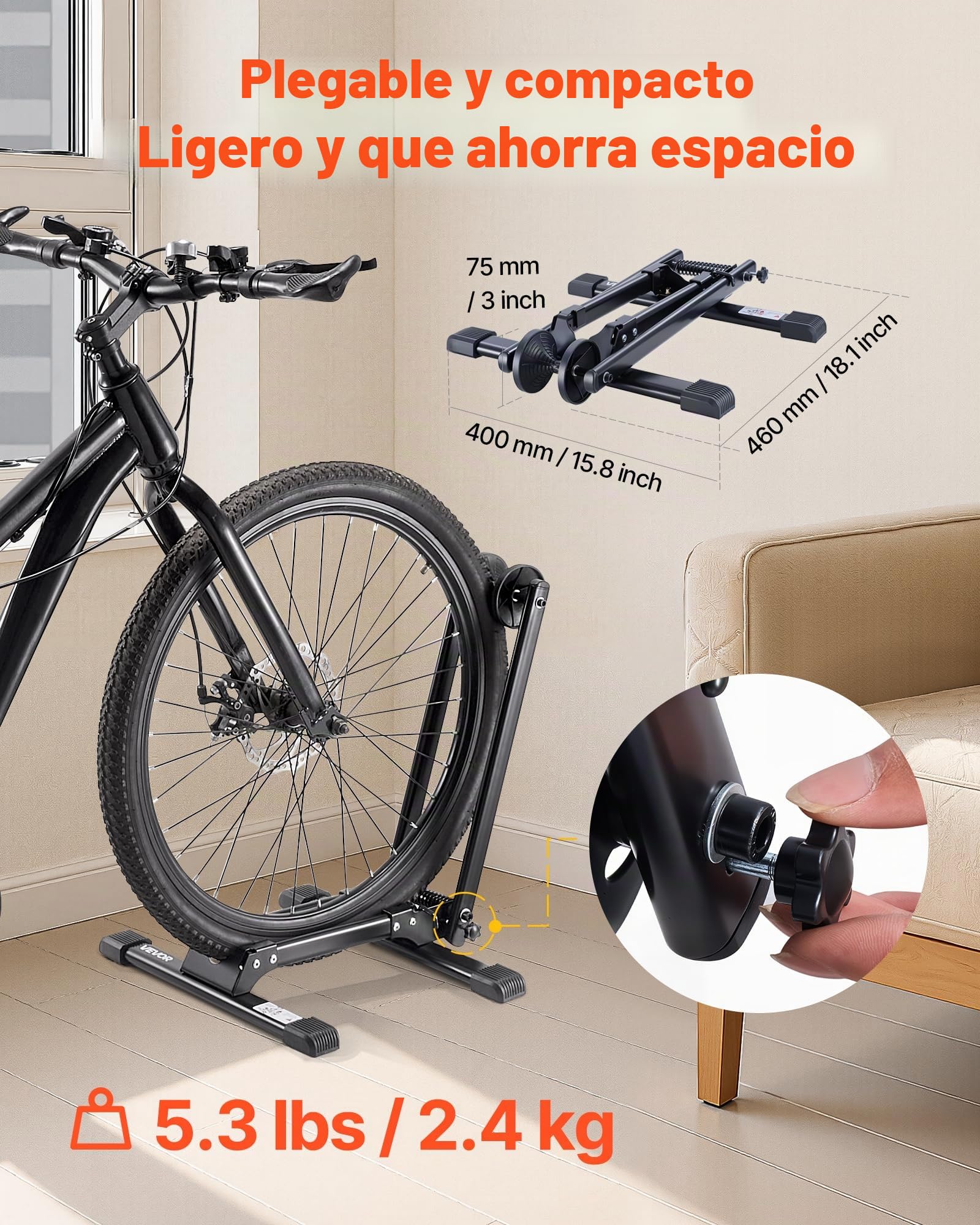 VEVOR Portabicicletas