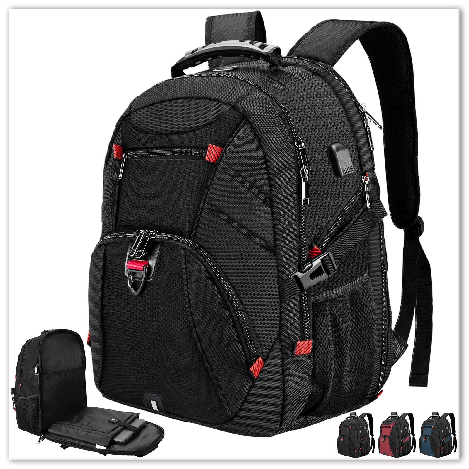 Extra Large Laptop Backpack 17 Inch Travel Waterproof Backpacks