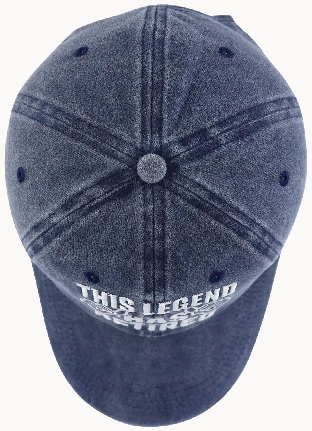 Xpayzere This Legend Has Retired Baseball Cap for Men Women Retirees, Funny Adjustable Washed Cotton Embroidered Hat - Image 5