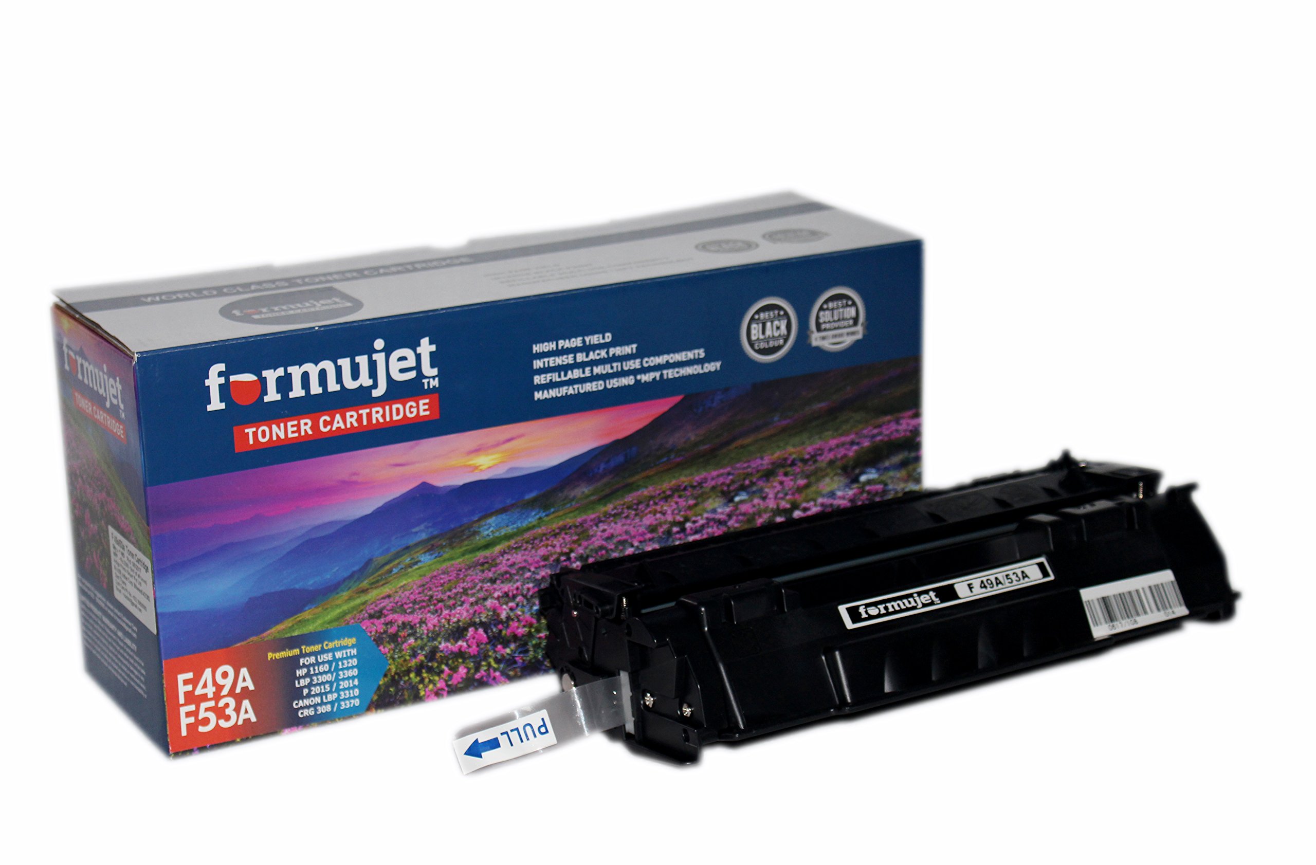 Formujet 53A Toner Cartridge Q7553A Compatible Toner Cartridge for HP Laser Jet 1160, 1320, P2010, P2014, P2015, P2015n, P2015d, P2015dn, P2015x, M2727nf ETC (B076ZGPX6M) Amazon Price History, Amazon Price Tracker