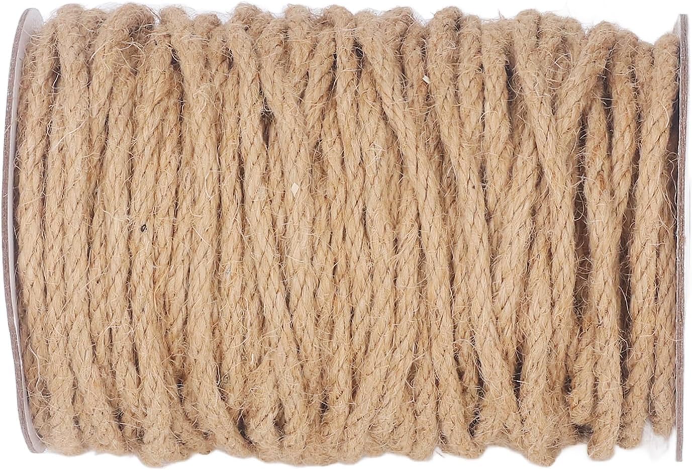 Craft Jute Twine, 50m Length 4 Strands Jute Twine High Strength for DIY