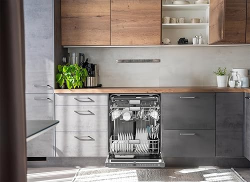 Miniatura 16 de Lavadora inteligente SHARP SDW6767HS. Funciona con Alexa. Incluye luces LED interiores, interior de acero inoxidable, secado con calor y asistencia