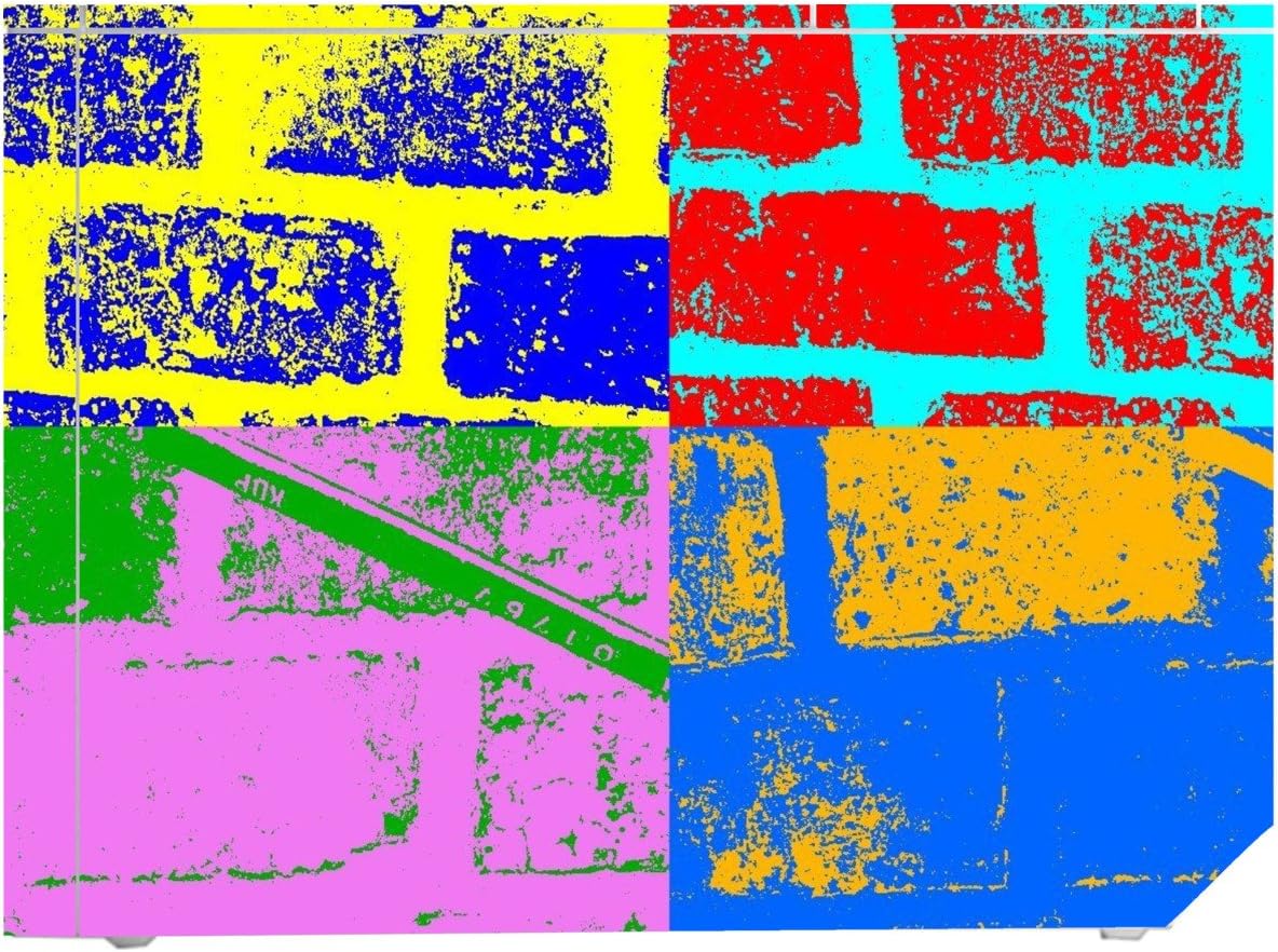 'Disagu Design Skin for Nintendo Wii liegend – Motif Eight Colors