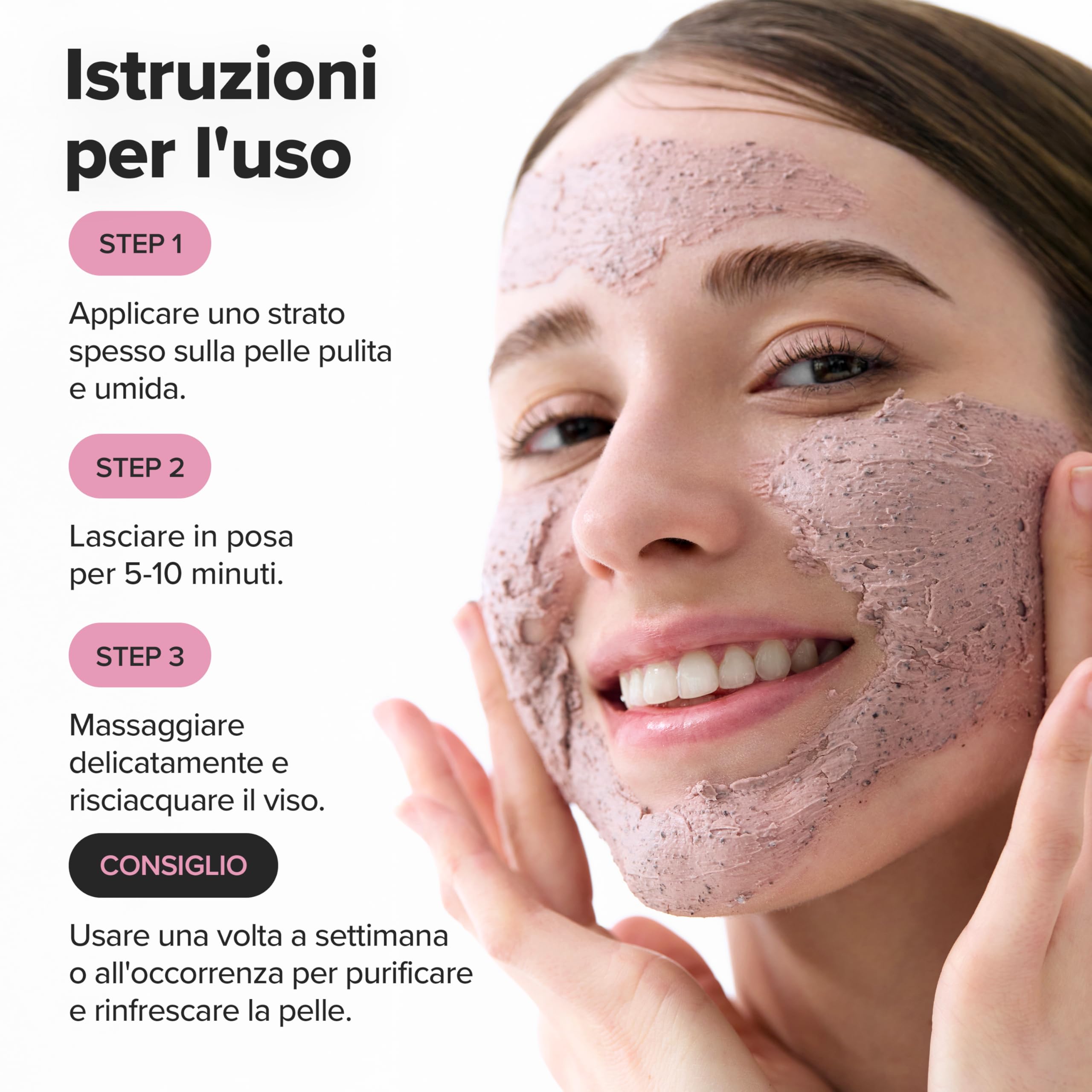 Beauty of Joseon Maschera Rinfrescante Per I Pori Ai Fagioli Rossi, Crema Di Fango, Maschera Idratante, Esfoliante Per La Pulizia Dei Pori,140 Ml, 4,73 Fl.Oz