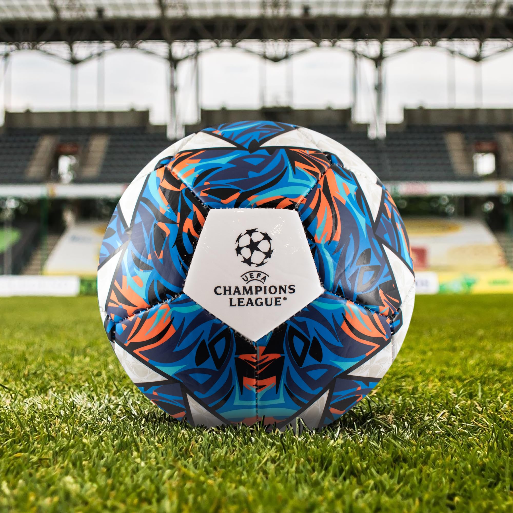 Hy-Pro UEFA Champions League Football, Size 5, Officially Licensed, Training, Match, Merchandise, Collectible For Kids and Adults, Great Football Gift Idea