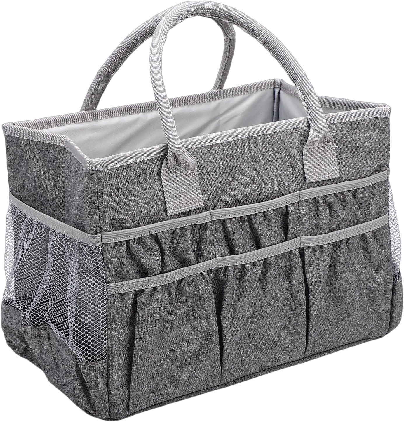 Zerone Craft Bag, Oxford Fabric Large Capacity Art Supply Storage with 12 Pockets and 4 Gallon Space for Artists Ages 5+