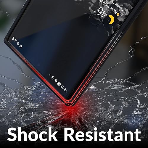 Miniatura 5 de Crave Funda para Galaxy S22 Ultra, funda de doble capa de protección a prueba de golpes para Samsung Galaxy S22 Ultra 5G (6.8 pulgadas) - Negro