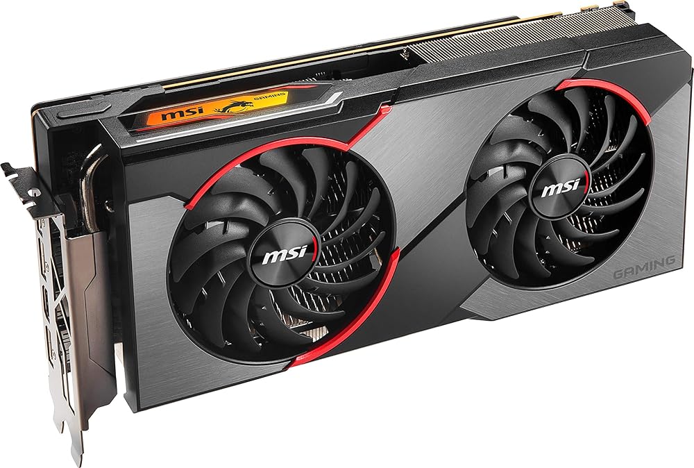 MSI Gaming Radeon Rx 5700 Xt 256-bit 8GB GDDR6 HDMI/DP Dual Fans Crossfire Freesync Navi Architecture Graphics Card thumbnail 5