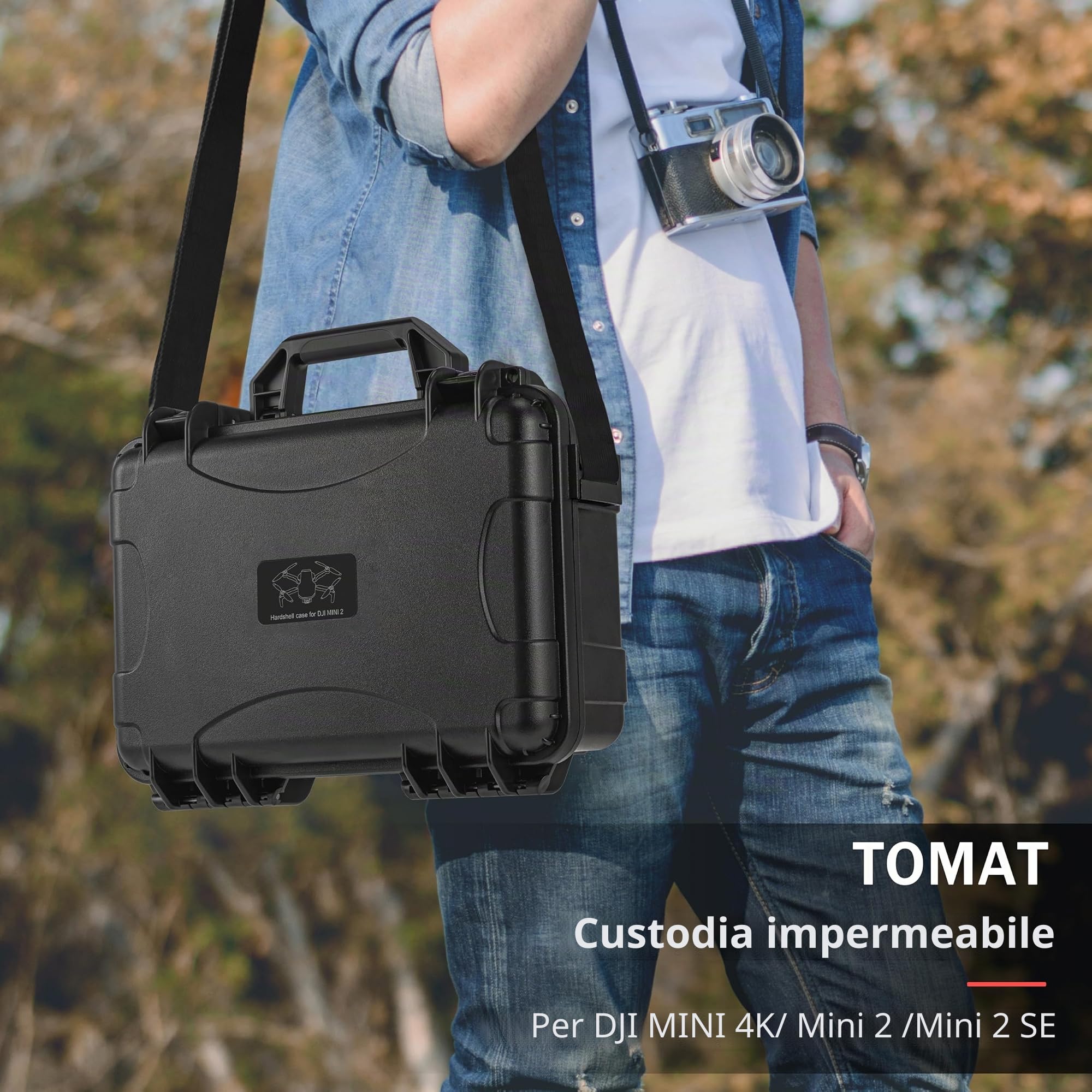Tomat Custodia rigida impermeabile per accessori DJI Drone