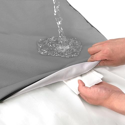 Miniatura 2 de Sytopia Cama de lona para perros de 42 pulgadas para exteriores, ultra duradera, impermeable, a prueba de masticaciones, lavable, funda extraíble,