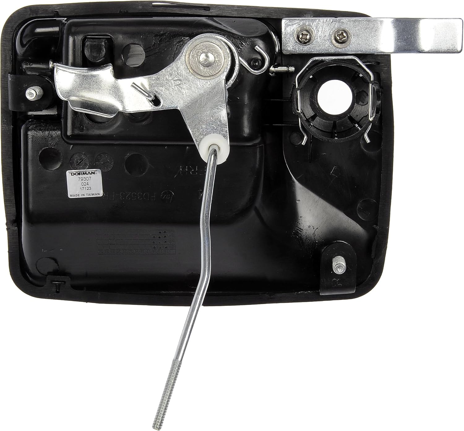 Dorman 79307 Front Passenger Side Exterior Door Handle Compatible with Select Ford Models, Textured Black (OE FIX)