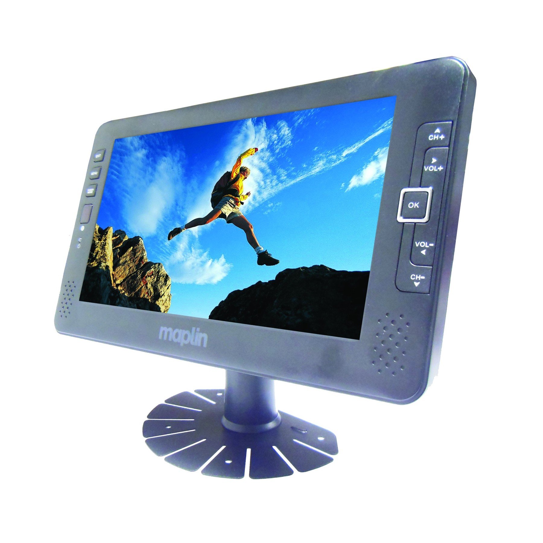 MAPLIN LED903 9-Inch LED Portable TV with Built-in DVB-T2 Tuner and USB in Black