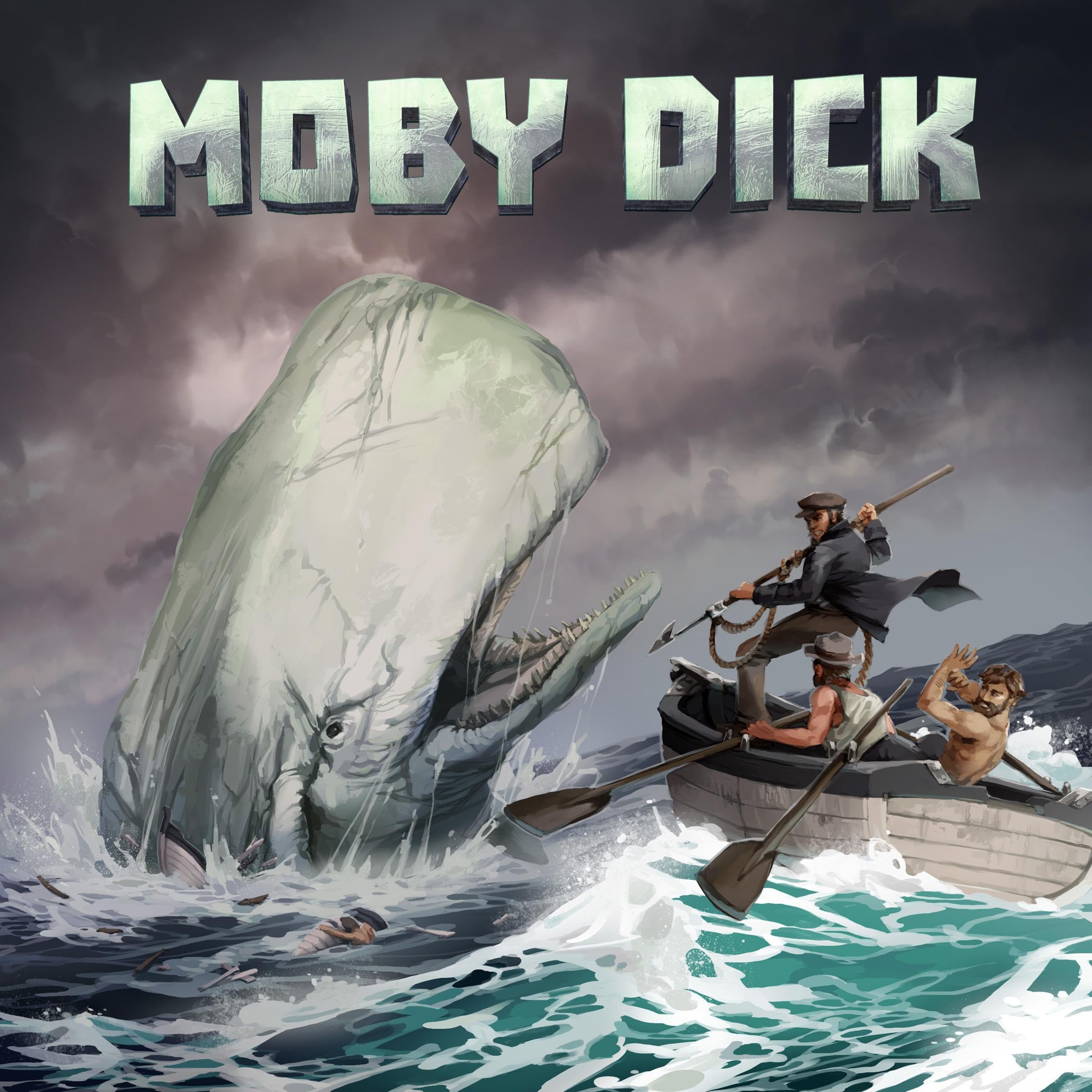 Cover art for Moby Dick