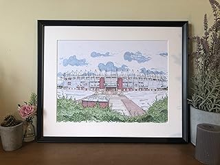 Middlesbrough FC - Riverside Stadium - The Boro - Print - Wall Art - English Football - Football Art - Footy Fans - Poster