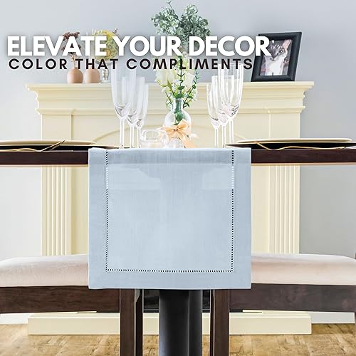 Miniatura 10 de Camino de mesa con vainica verde salvia, decoración de otoño esencial para decoración de otoño, decoración de calabaza, camino de mesa de otoño para