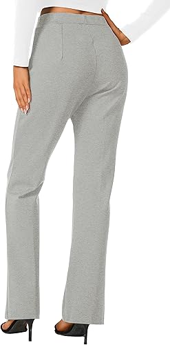 Miniatura 7 de Urban CoCo Pantalones de trabajo elásticos con corte de bota pantalones de yoga pequeños para oficina casual