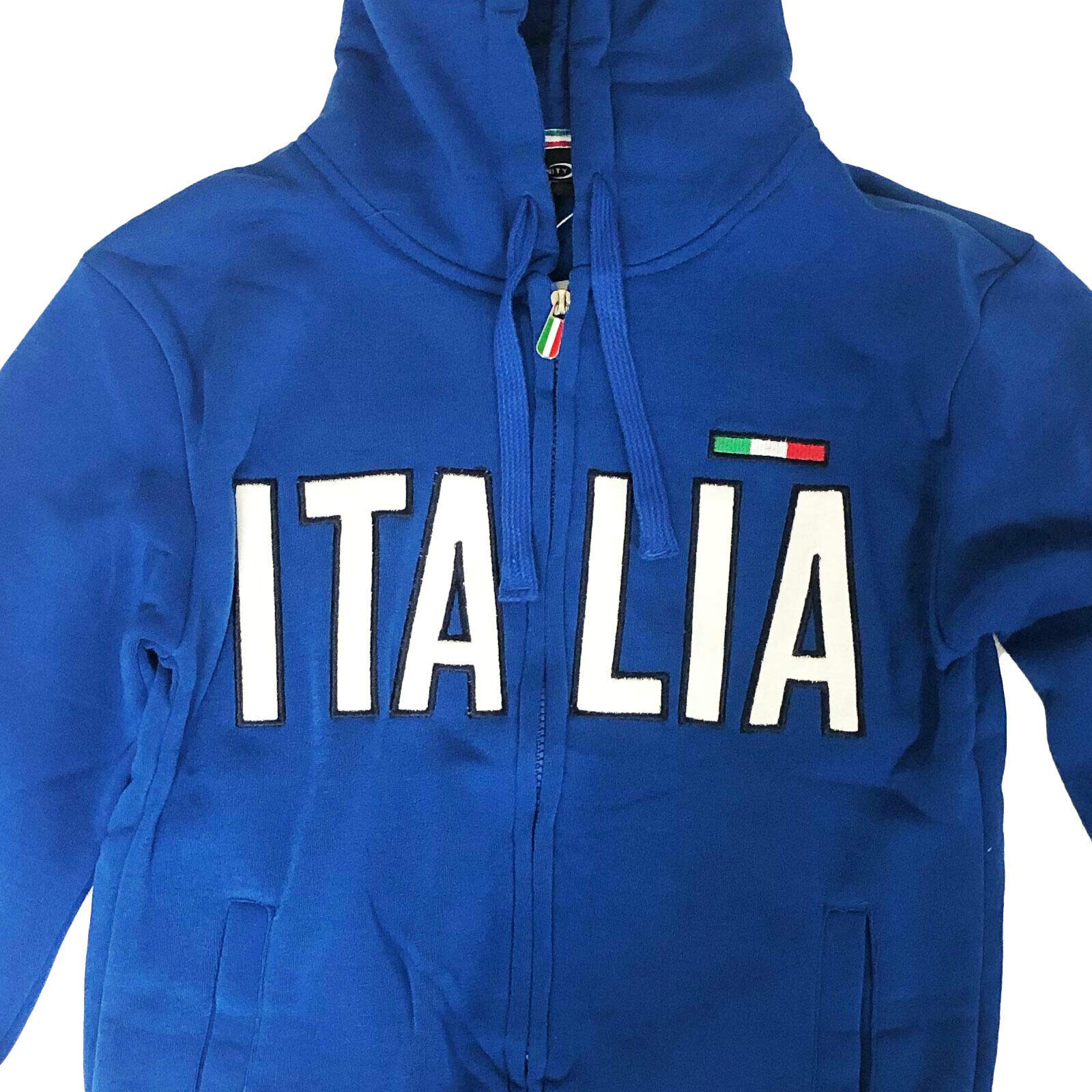 Toocool - Sudadera hombre mujer Italia chaqueta mono manga larga capucha FI-589