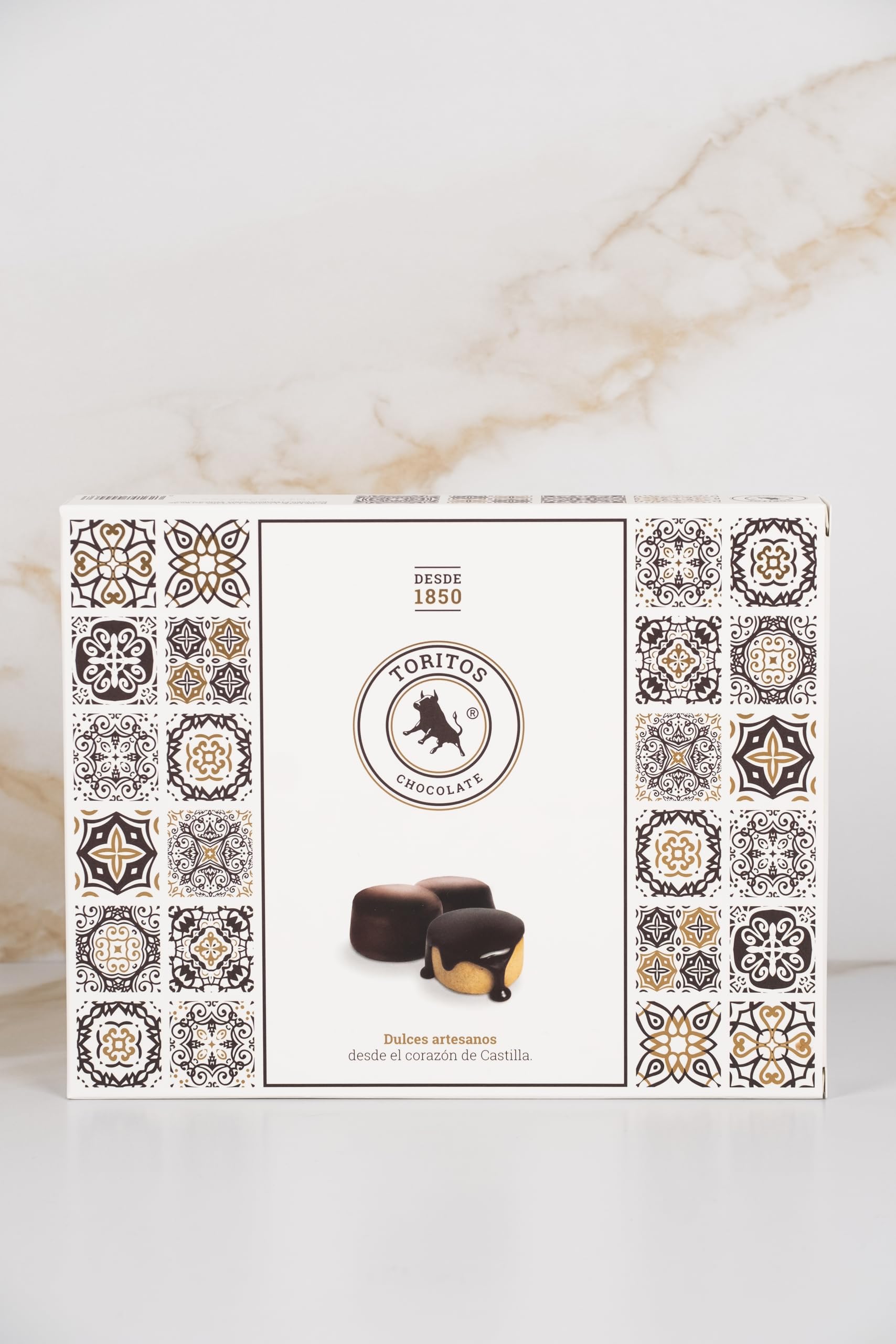 El Toro Estuche 300g Toritos de Chocolate Negro Artesanal Valladolid Tordesillas