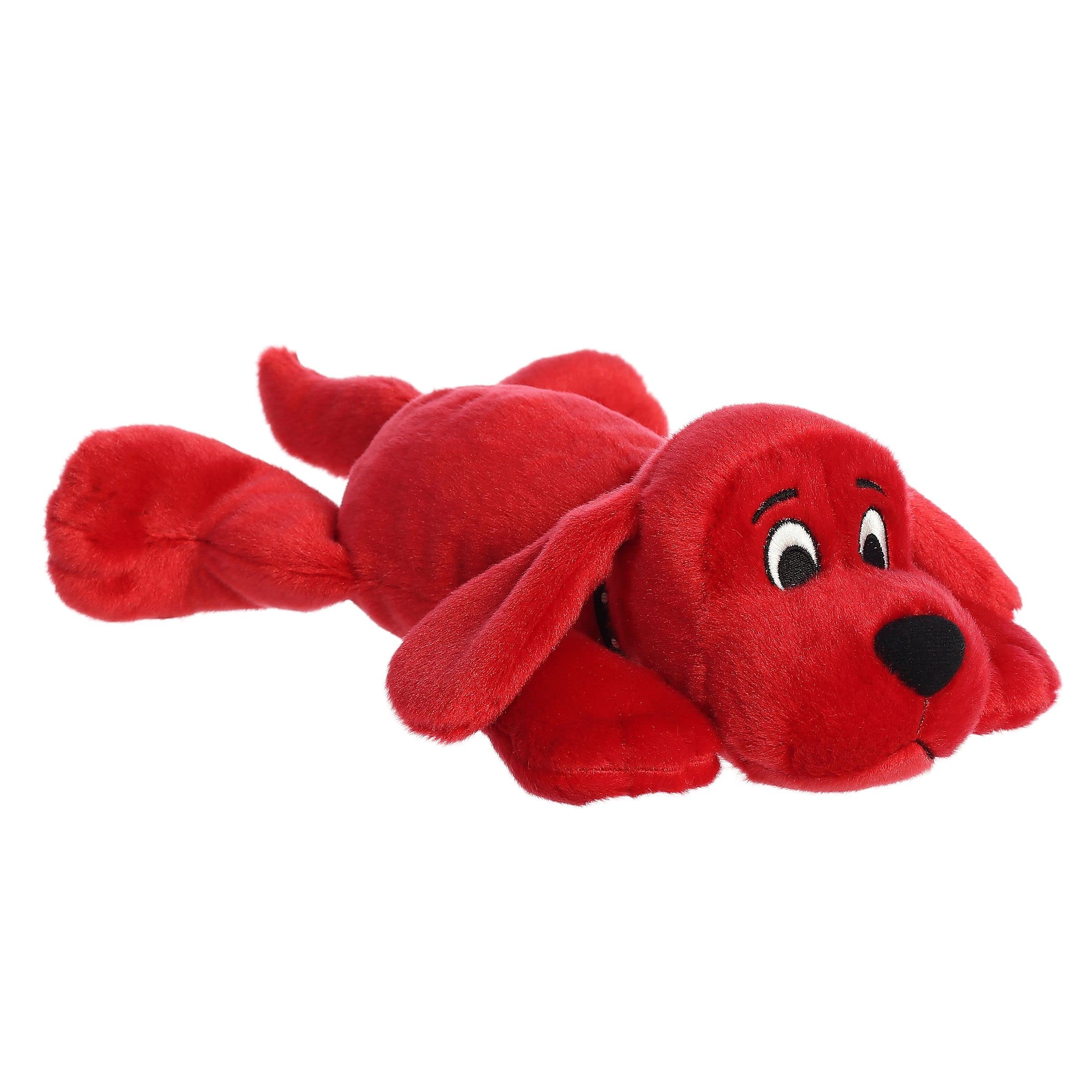 Aurora(r) Playful Clifford(r) Laying Clifford Stuffed Animal - Childhood Nostalgia - Lasting Companionship - Red 11 Inches - Image 3