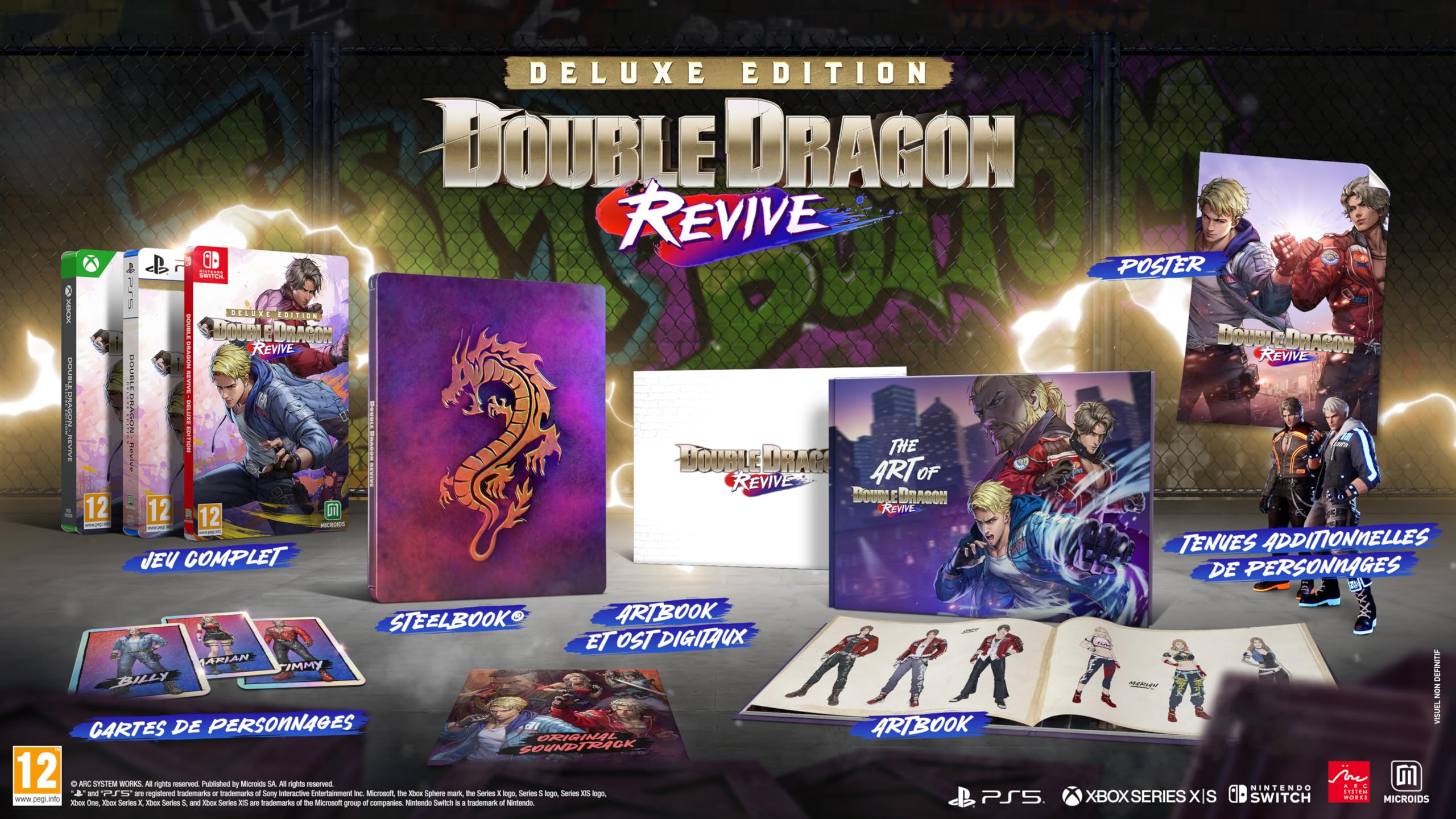 Double Dragon: Revive - Edizione Deluxe - Gioco PS5