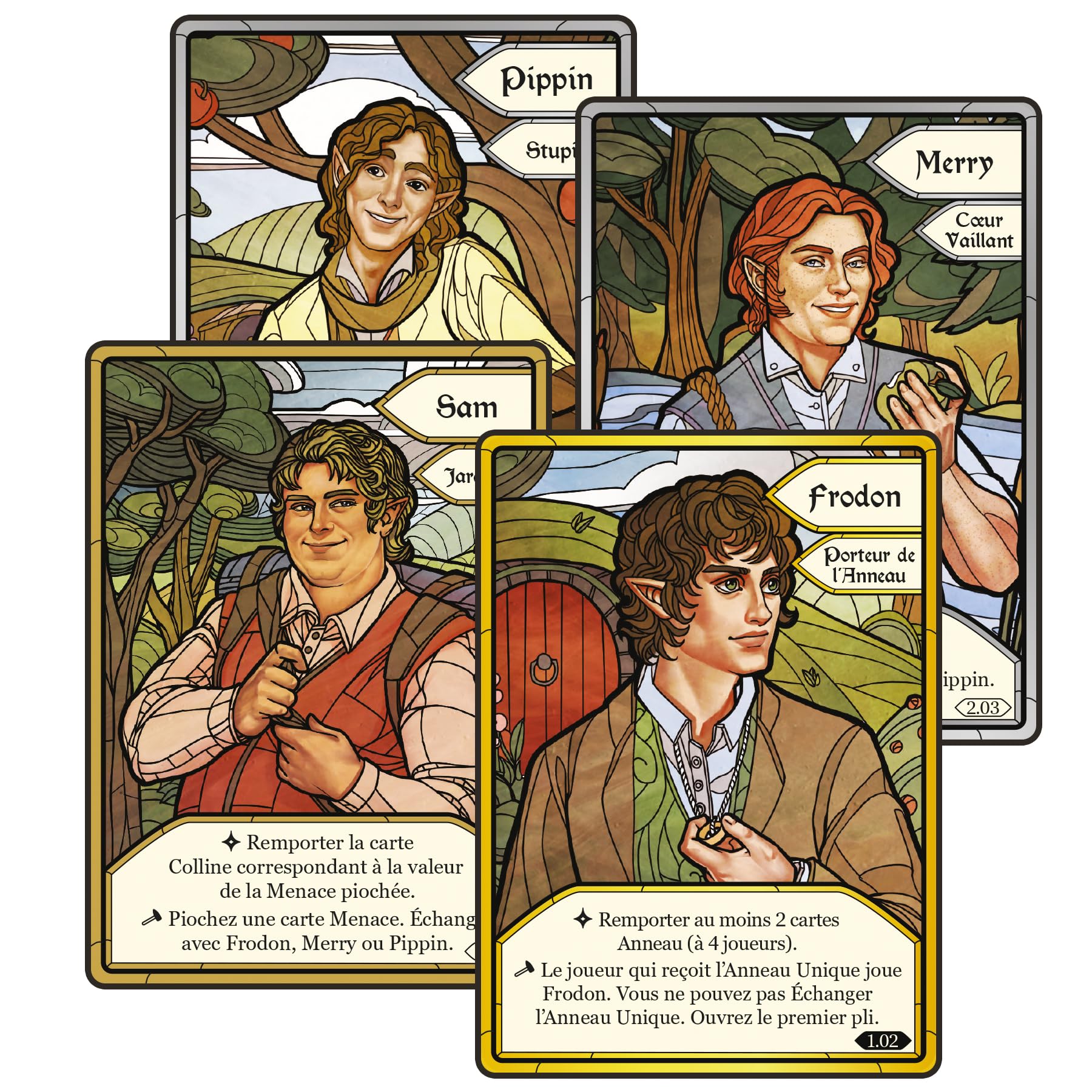 Abysse Corp Office Dog - Lord of the Rings - The Fellowship of the Ring: Cooperative Fold Game - French Version - Image 4