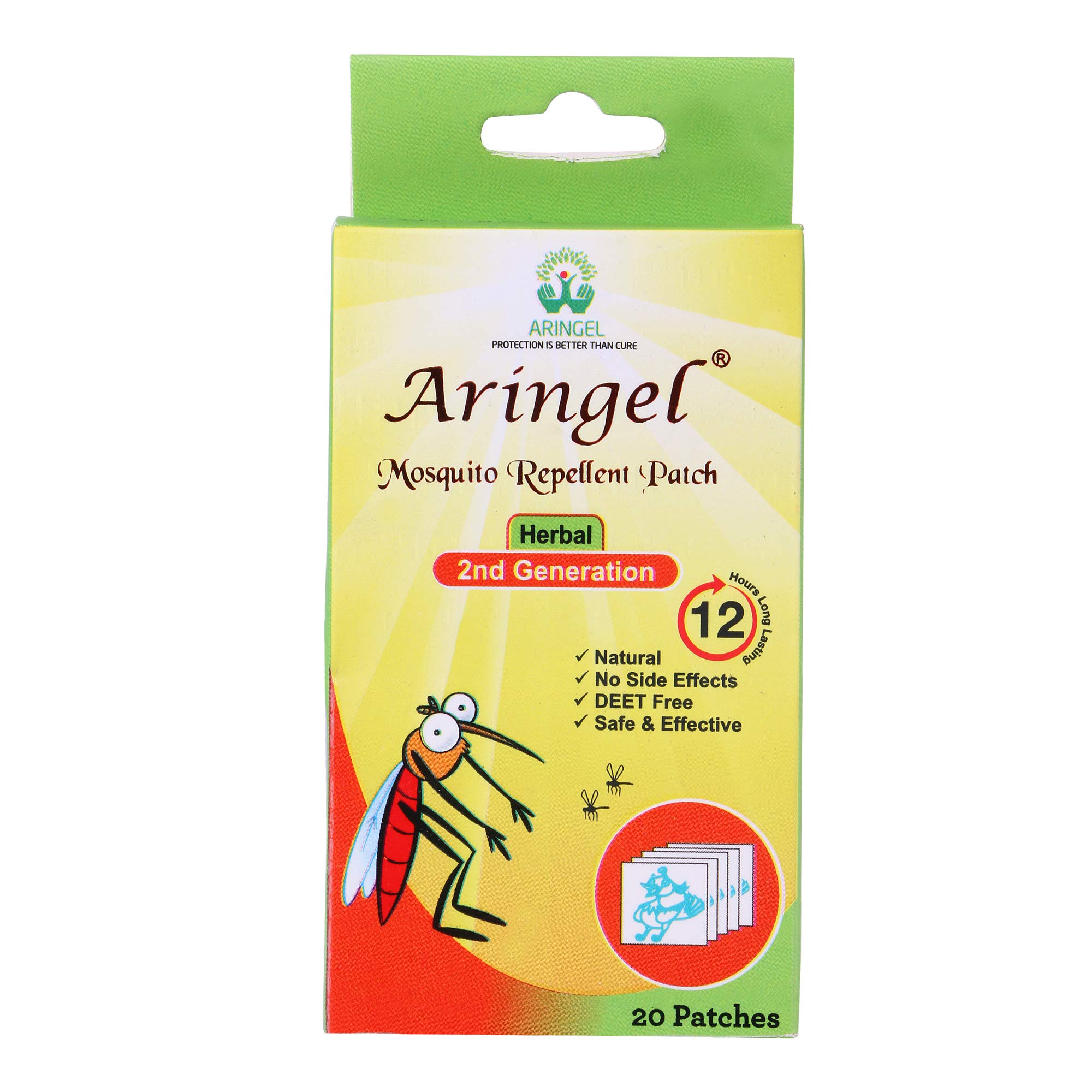 Aringel Herbal Natural Mosquito Repellent Patch Anti Mosquito Pach For Babies 12 Hour Protection Printed Patch (20) (B09KH2XX3V) Amazon Price History, Amazon Price Tracker