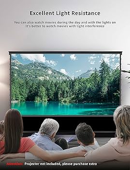 Amazon.com: VIVIDSTORM-Projection Screen S PRO 100 inch Portable