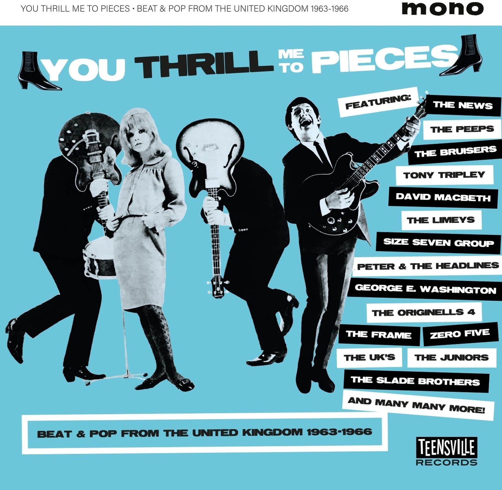 Various Artists - You Thrill Me to Pieces: Beat & Pop from the United Kingdom 1963-1966 CD Album - Used