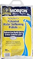 Morton Clean and Protect II Water Softener Pellets, 40 lb Bag - USA Made System Saver for Appliances