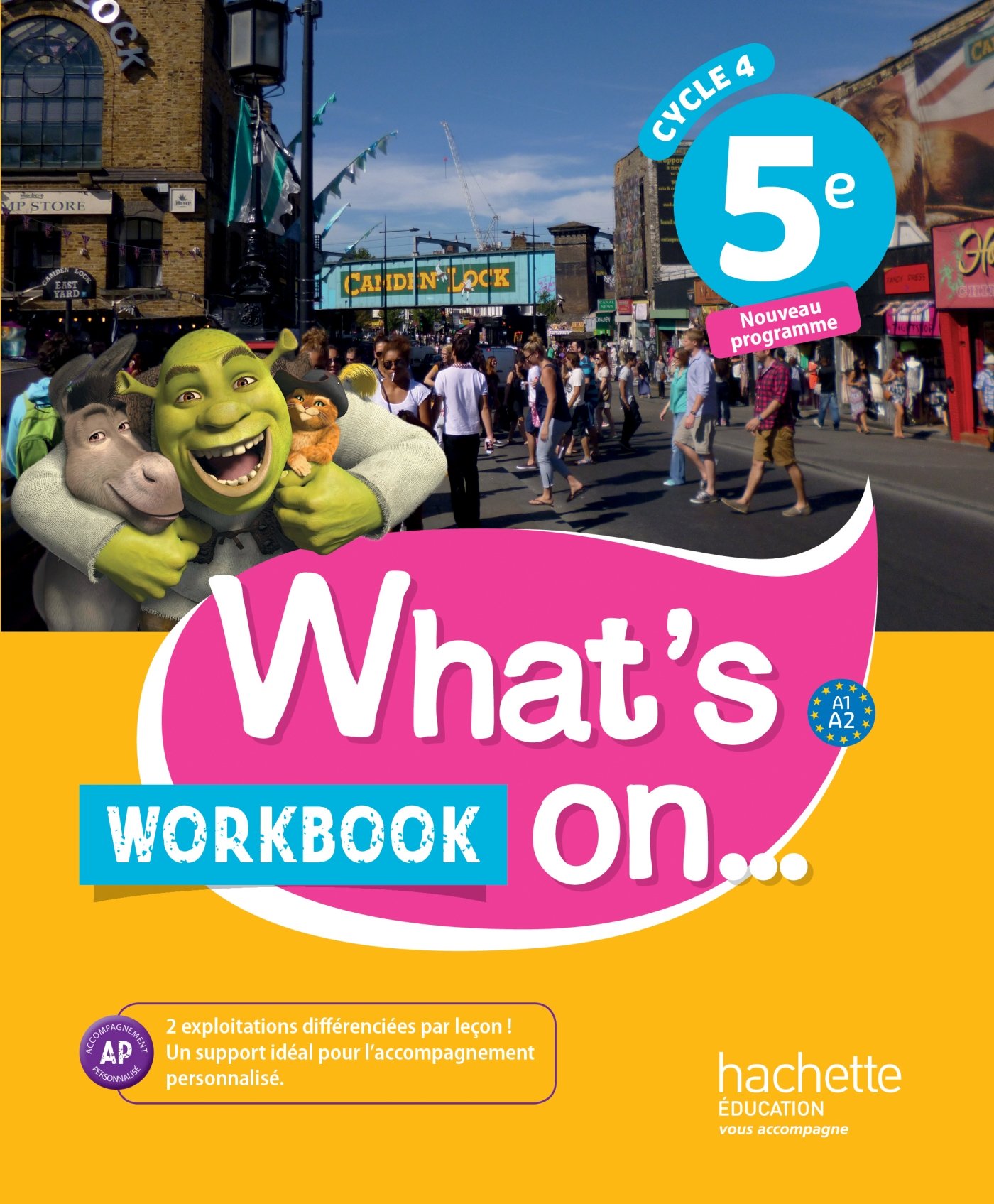 What's on... anglais cycle 4 / 5e - Workbook - éd. 2017: cahier, cahier d'exercices, cahier d'activités, TP