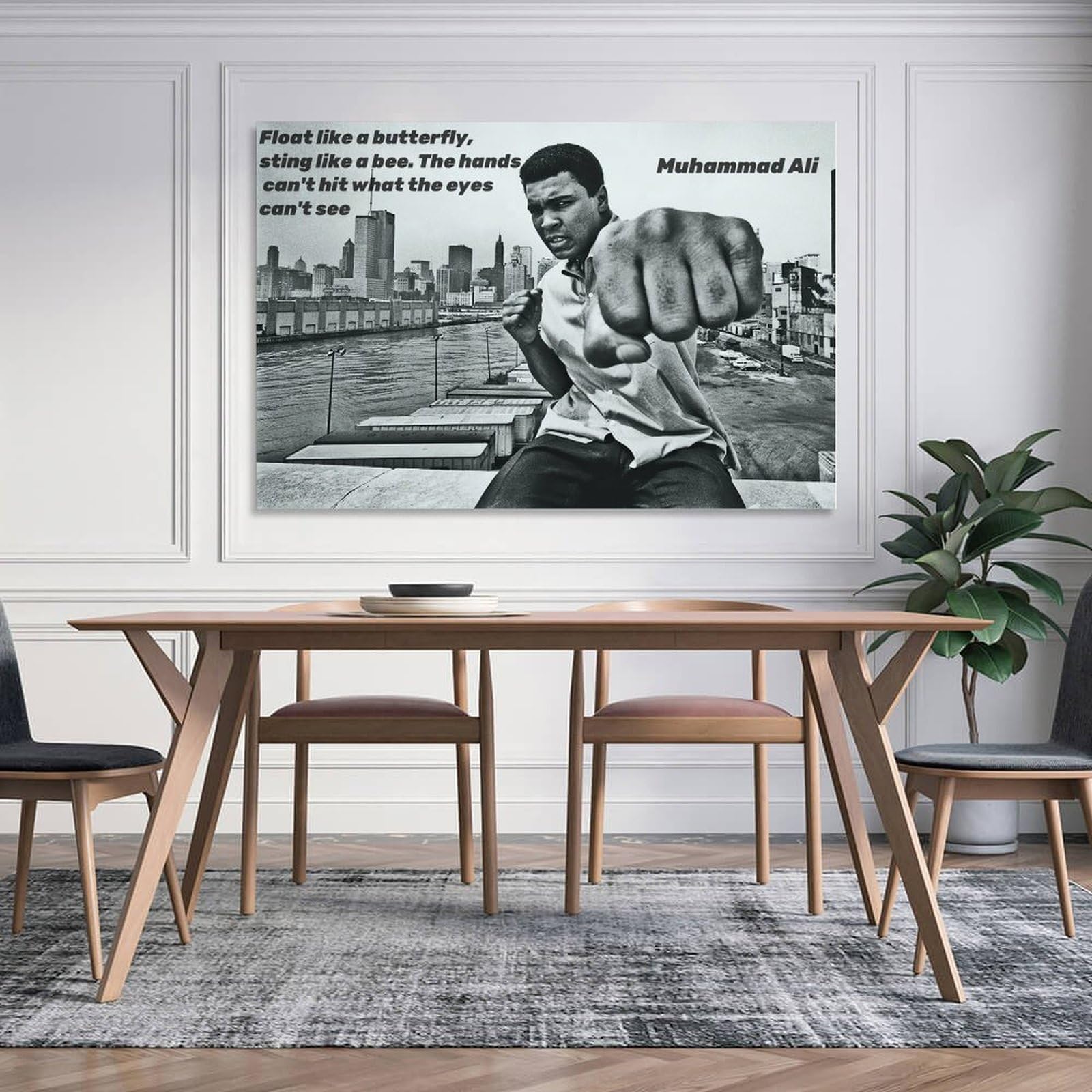 Amazon.co.jp: Muhammad Ali ポスター モハメド・アリ名言ボクシング王