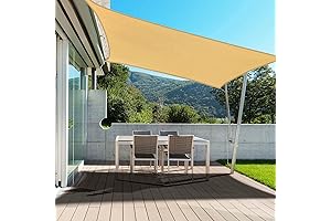 PureFit Rectangle Sun Shade Sails for Decks: Enhancing Outdoor Comfort