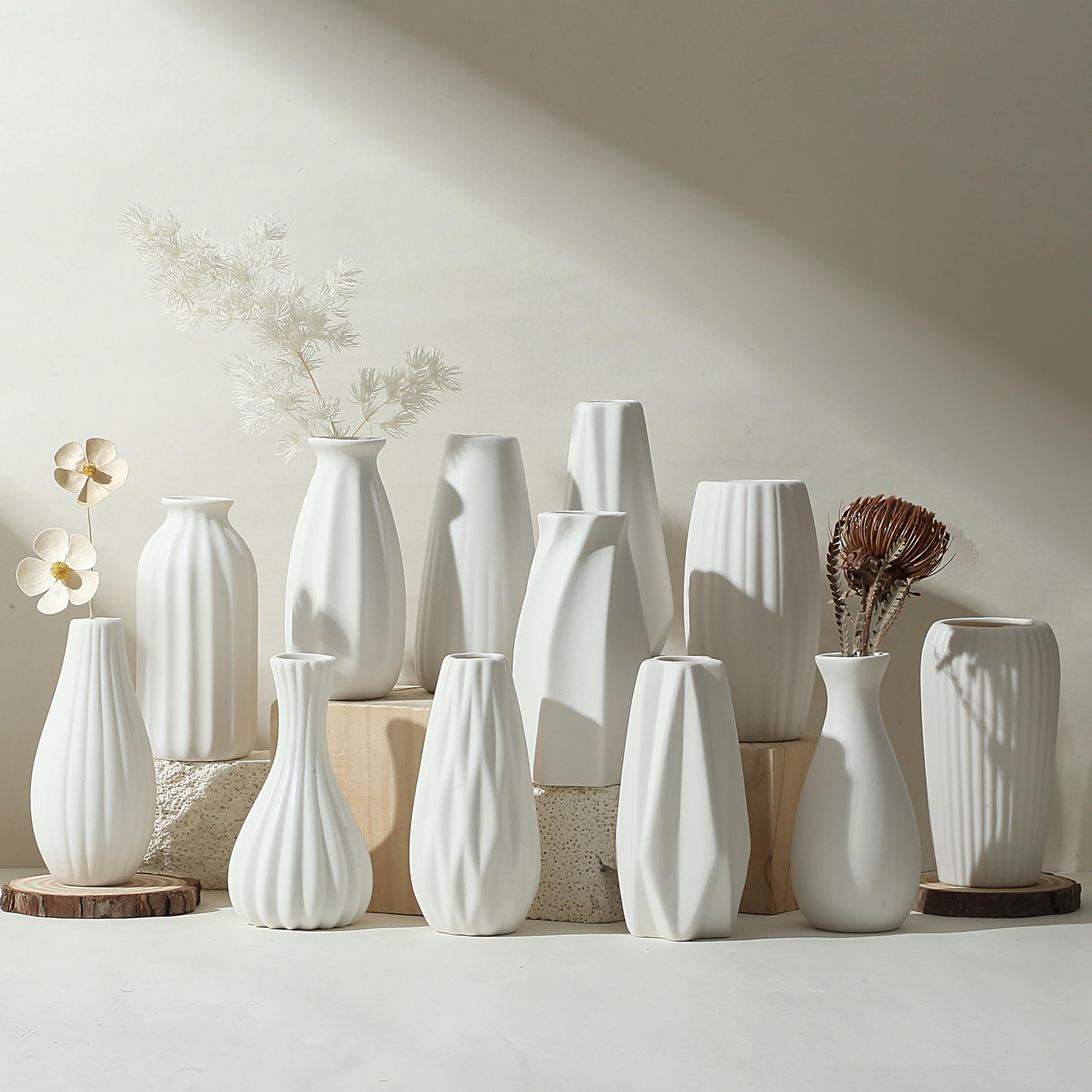 AMPHORA WHITE (midium) 花瓶 Amphora Loop Vase Collection