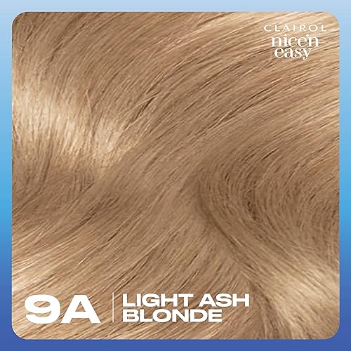 Miniatura 10 de Clairol Nice'n Easy - Tinte permanente para el cabello, color rubio ceniza claro 9A, paquete de 3 unidades